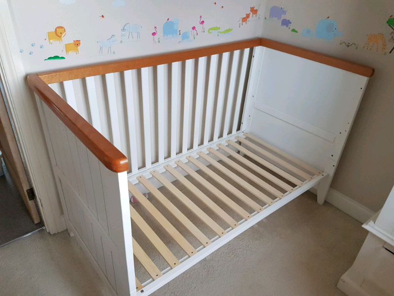 summer oak cot bed